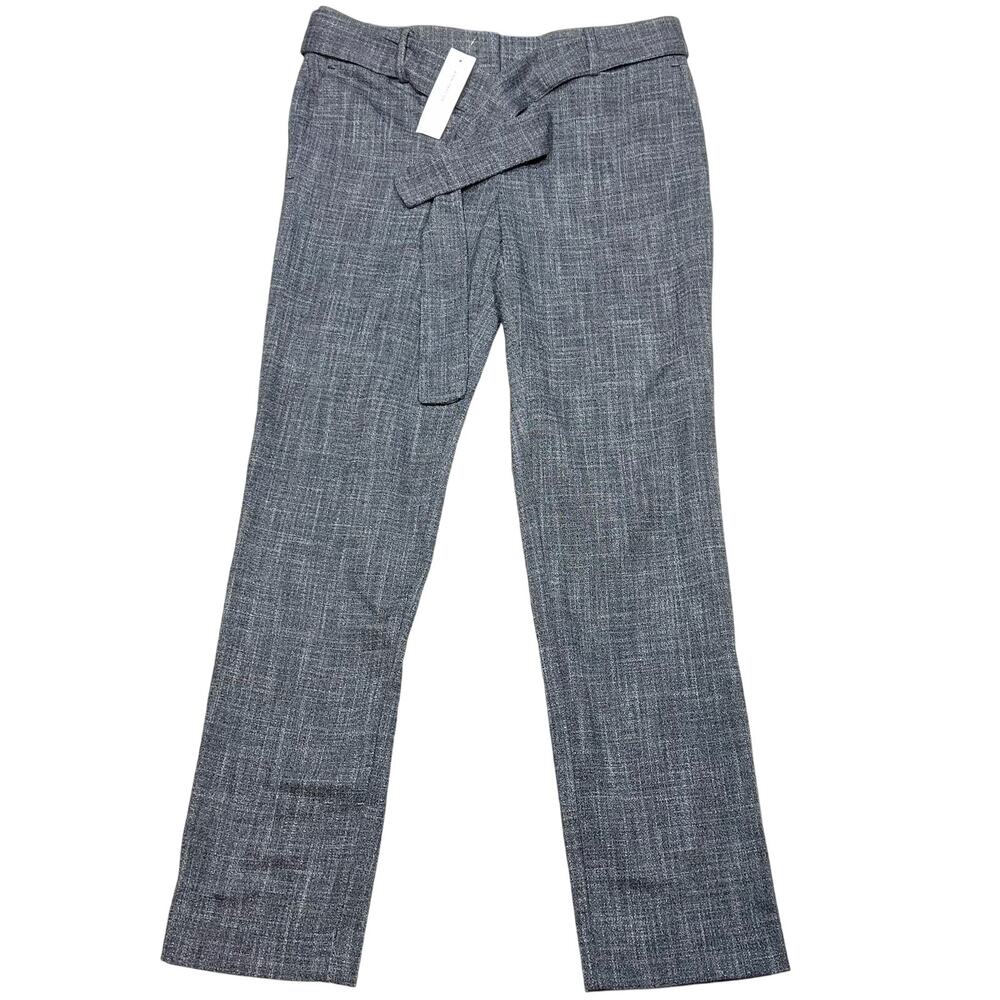 Ann Taylor The Ankle Mid Rise Pants Slim Leg Size 6T Gray New with Tags